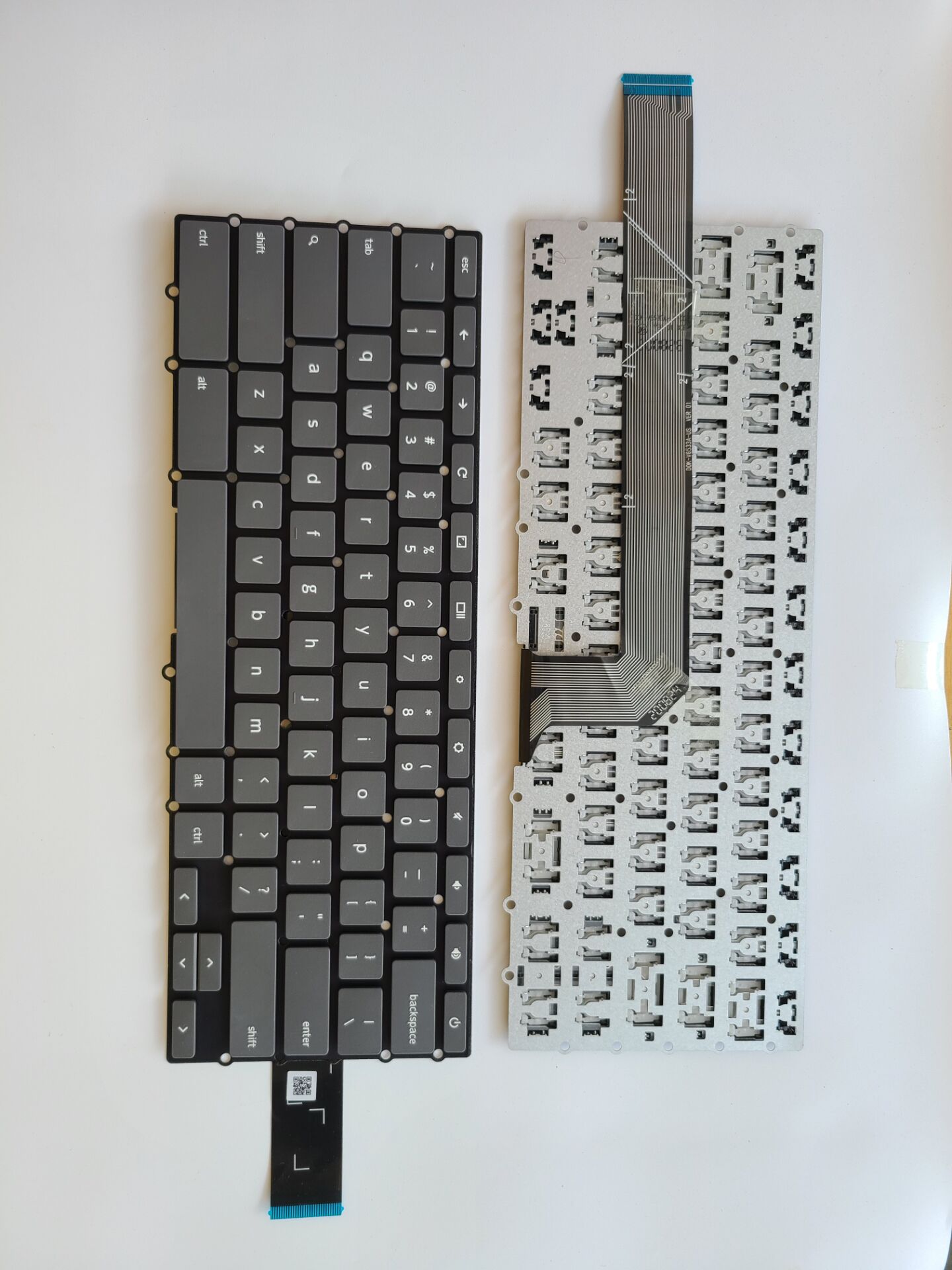 Picture of New Replacement Laptop Keyboard For LENOVO C340-14 Google version with switch/Chromebook 14e gen2 Grey US Layout